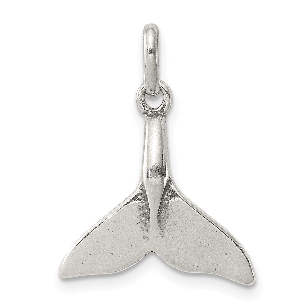 Sterlingsilber Wal Schwanz Charm