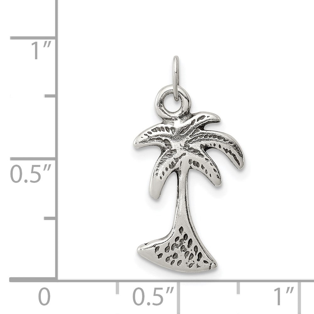 Sterlingsilber Palme Baum Charm
