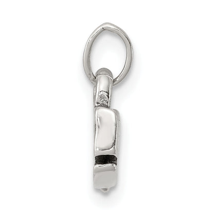Sterlingsilber Antikisiert Wal Charm