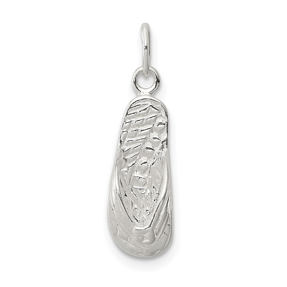 Sterlingsilber Flip Flop Charm