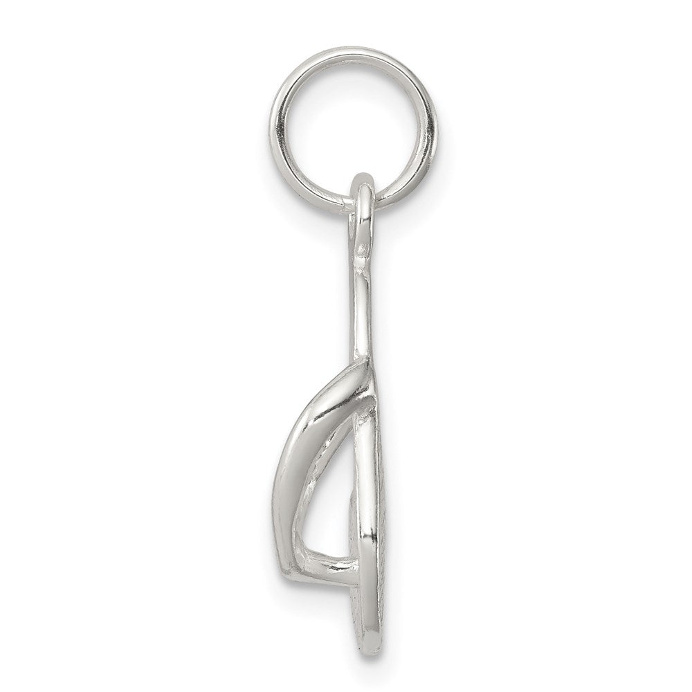 Sterlingsilber Flip Flop Charm