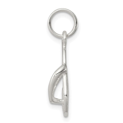 Sterlingsilber Flip Flop Charm