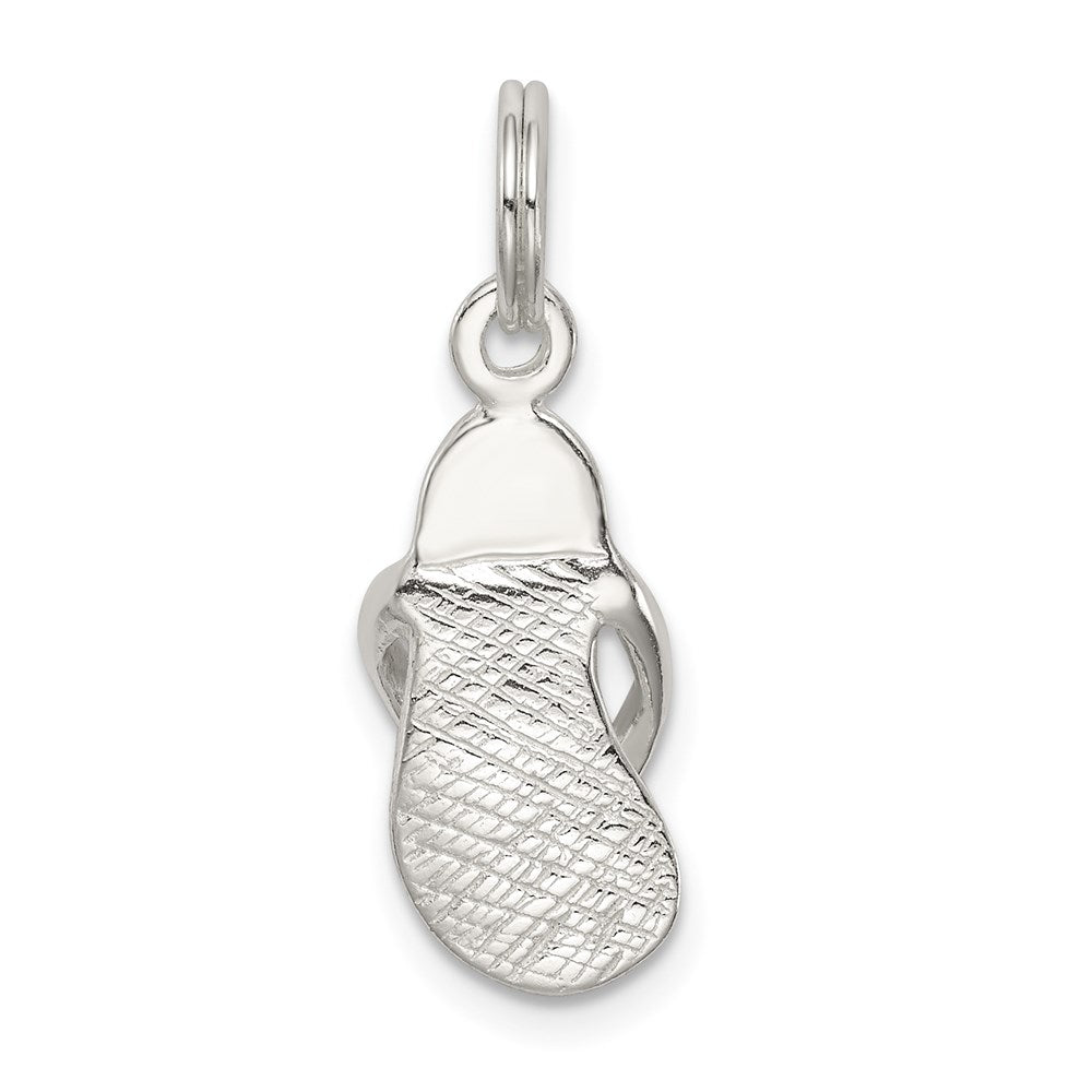 Sterlingsilber Flip Flop Charm