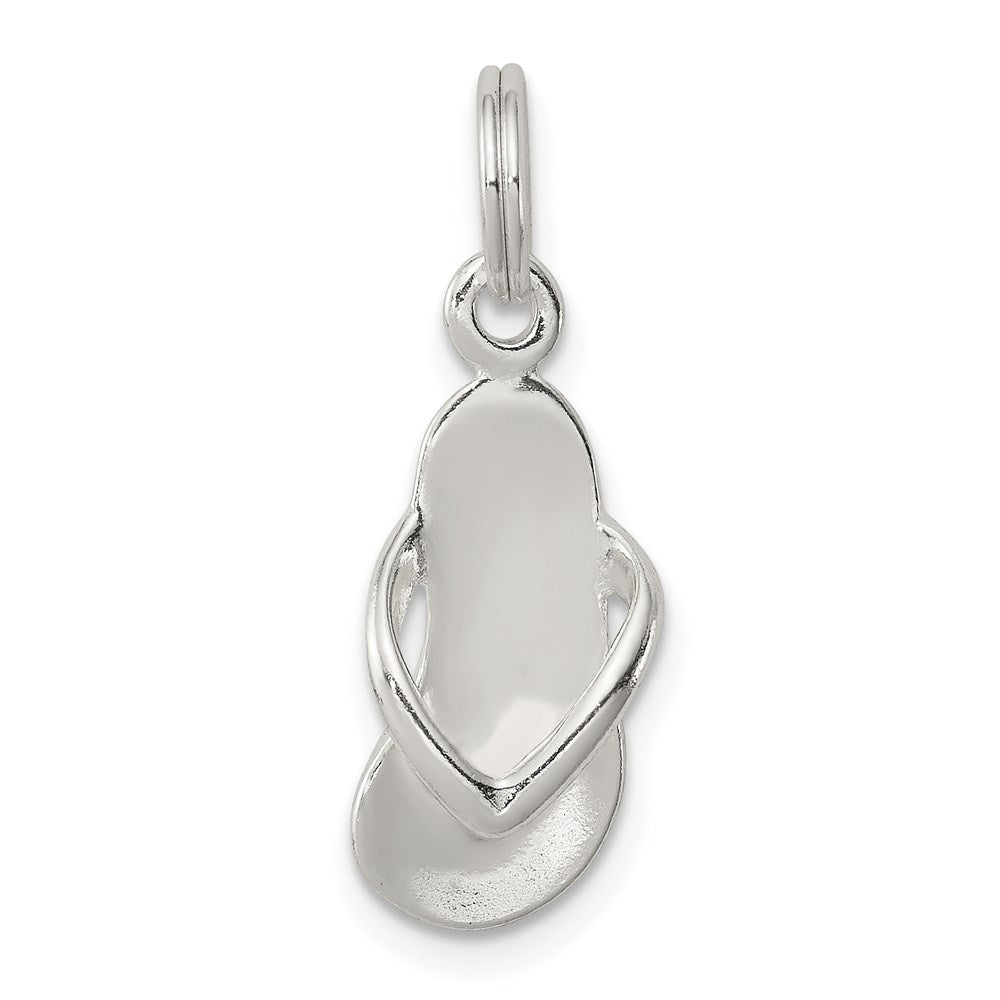 Sterlingsilber Flip Flop Charm