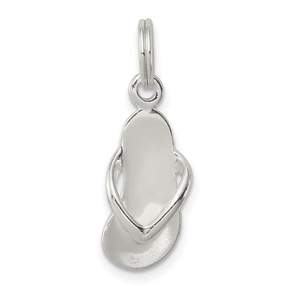 Sterlingsilber Flip Flop Charm