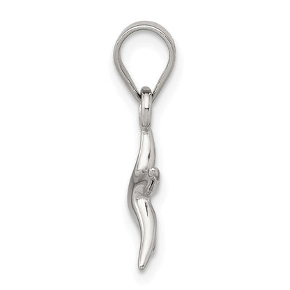 Sterlingsilber Rhodium-platedstarfish Anhänger