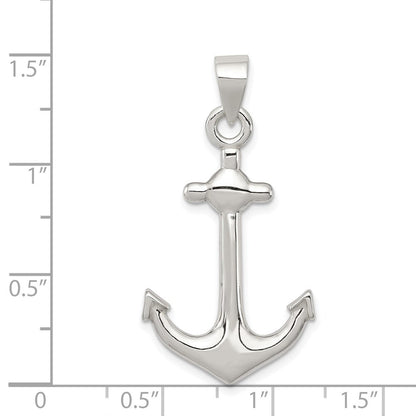 Sterlingsilber Anker Anhänger