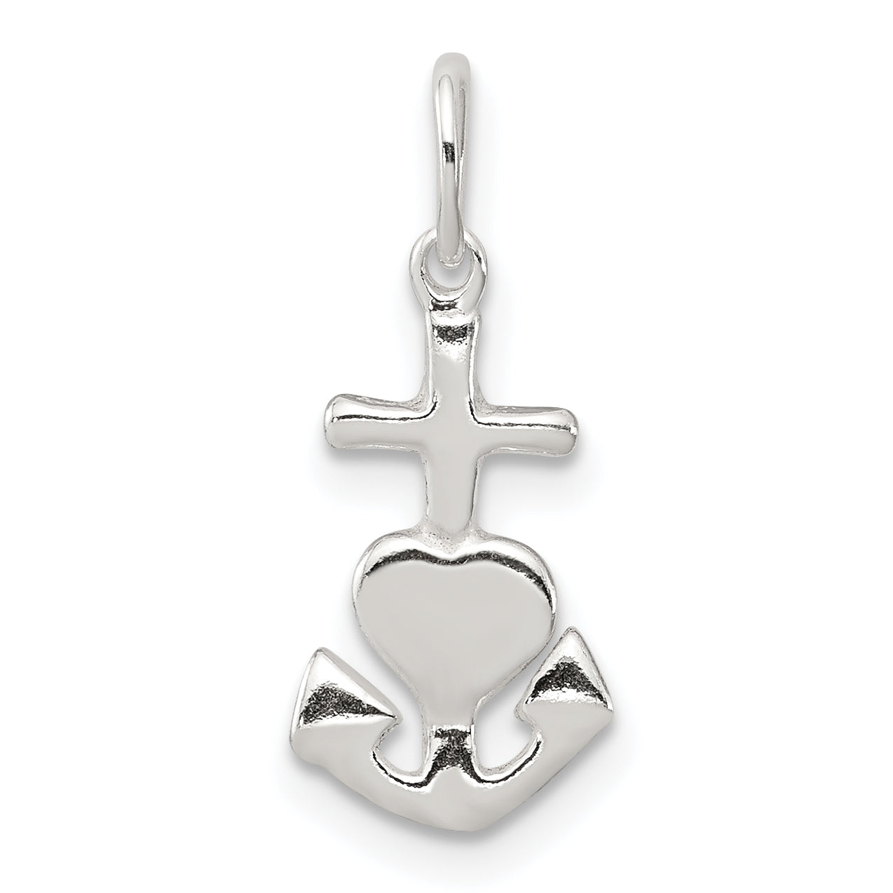 Sterlingsilber Hoffnung, Glaube, und Charity Charm