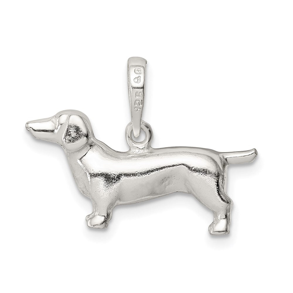 Sterlingsilber Dachshund Anhänger