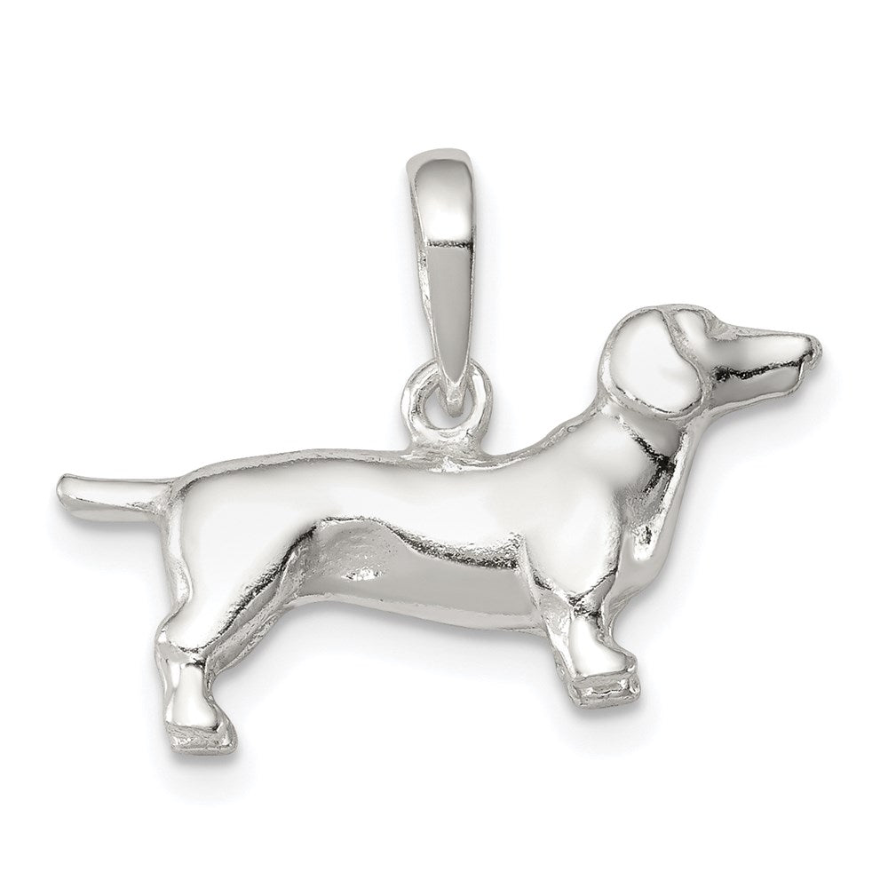 Sterlingsilber Dachshund Anhänger