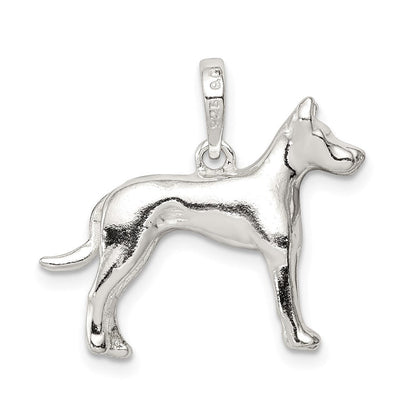 Sterlingsilber Great Dane Anhänger