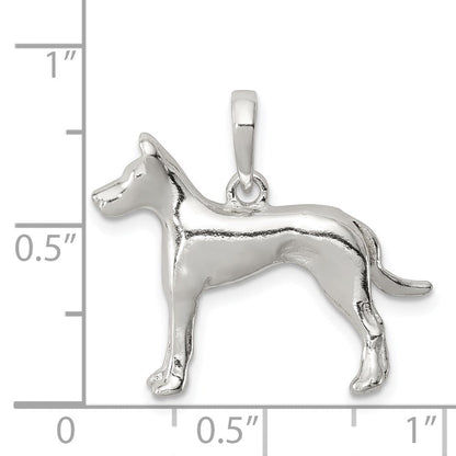 Sterlingsilber Great Dane Anhänger
