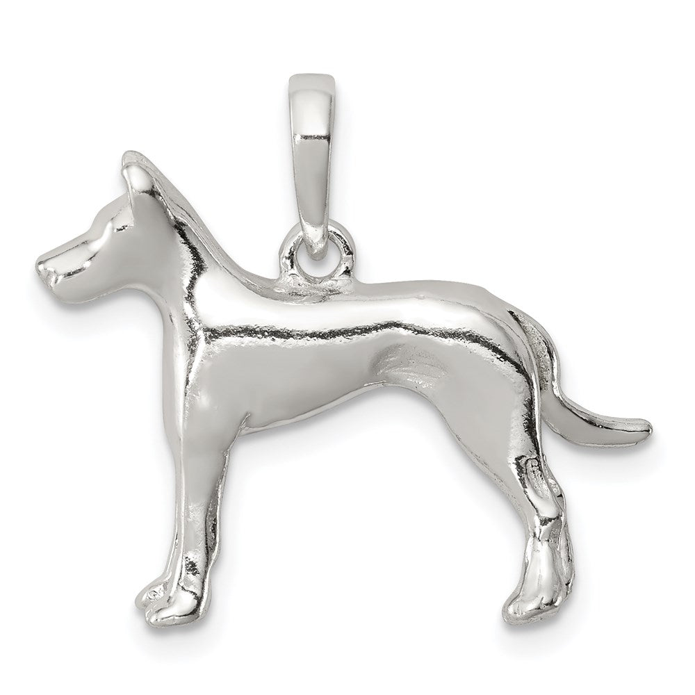 Sterlingsilber Great Dane Anhänger