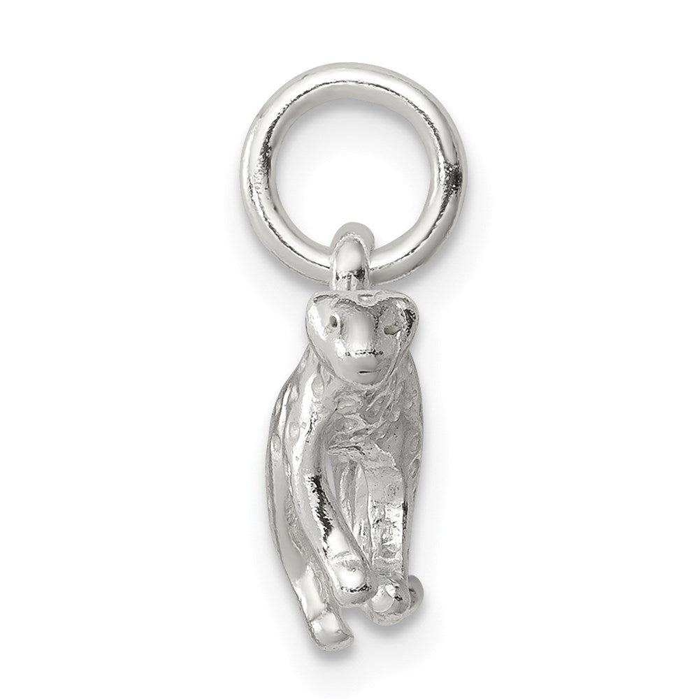 Sterlingsilber Leopard Charm