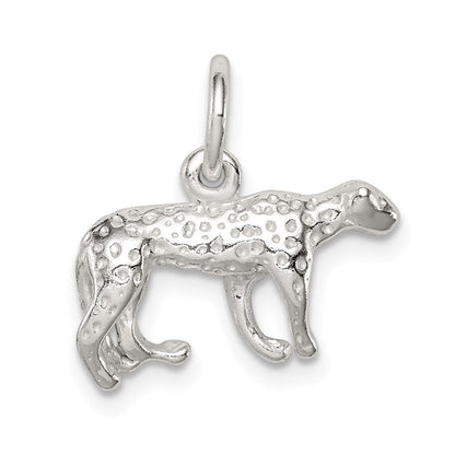 Sterlingsilber Leopard Charm
