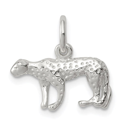 Sterlingsilber Leopard Charm