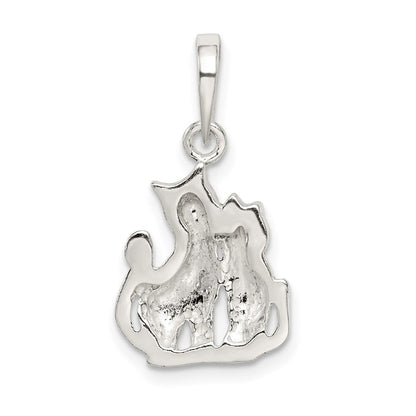 Sterlingsilber Cats Anhänger