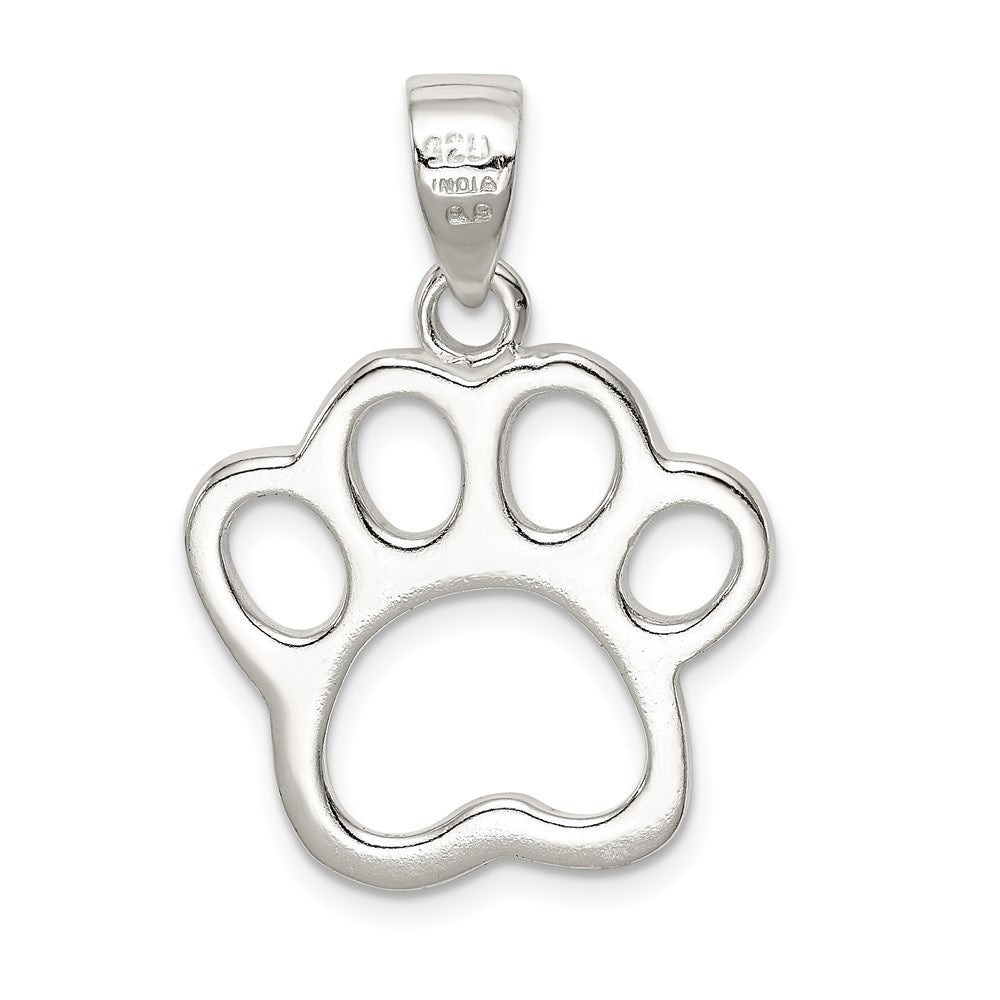 Sterlingsilber Paw Anhänger