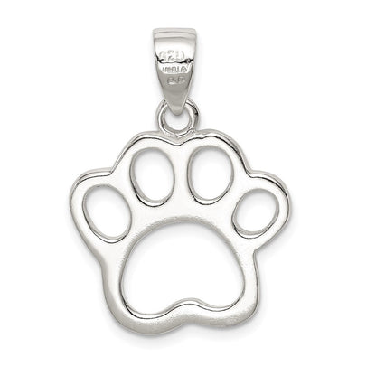 Sterlingsilber Paw Anhänger