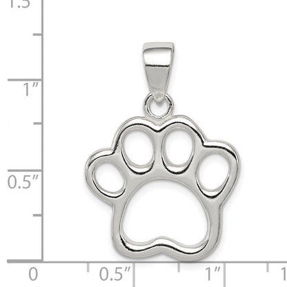 Sterlingsilber Paw Anhänger