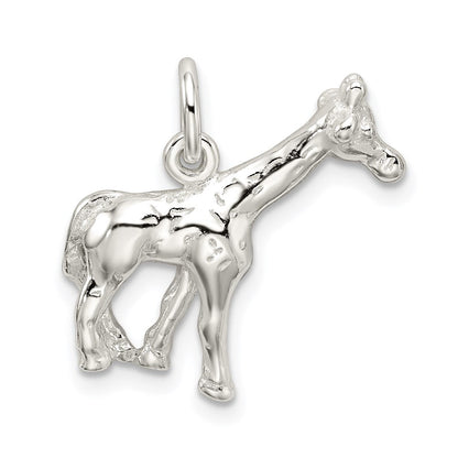 Sterlingsilber Giraffe Charm