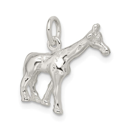 Sterlingsilber Giraffe Charm