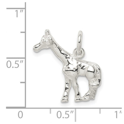 Sterlingsilber Giraffe Charm