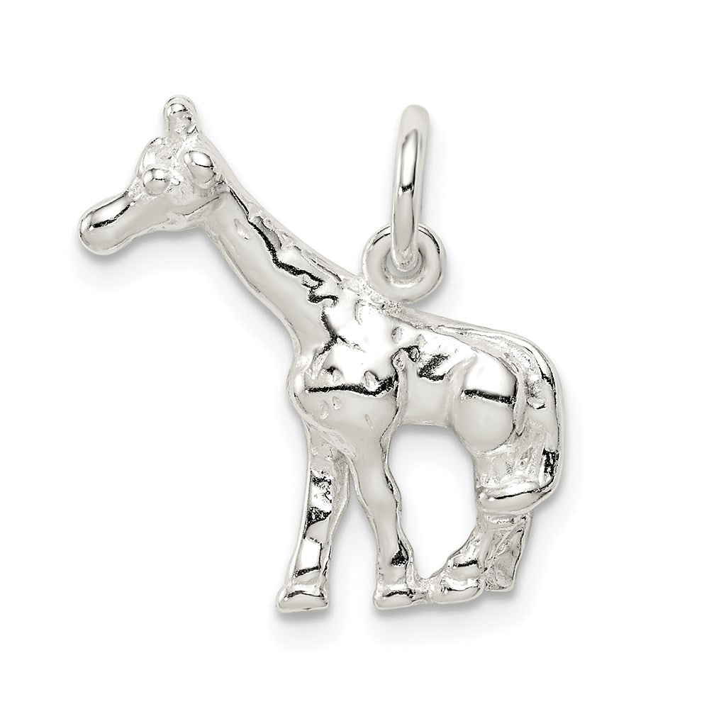 Sterlingsilber Giraffe Charm