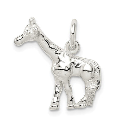 Sterlingsilber Giraffe Charm