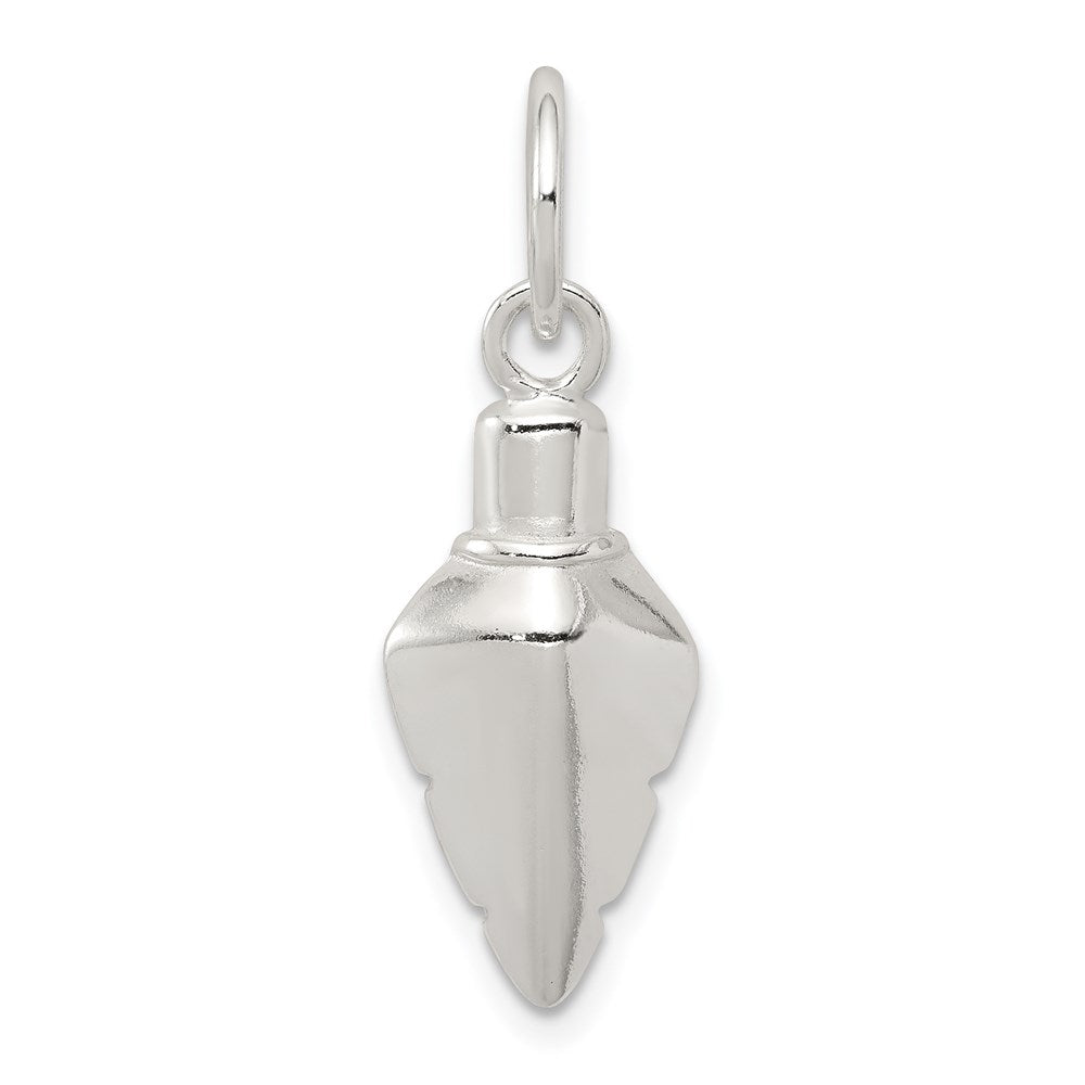 Sterlingsilber Poliert Arrowhead Charm