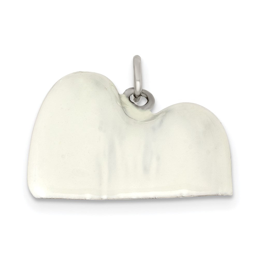 Sterlingsilber Emailliert Maltese Charm