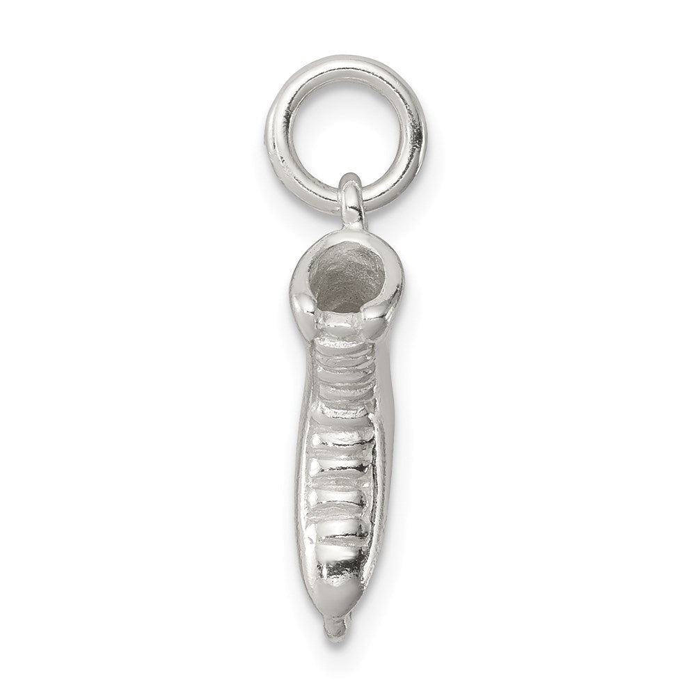 Sterlingsilber Eis Skate Charm