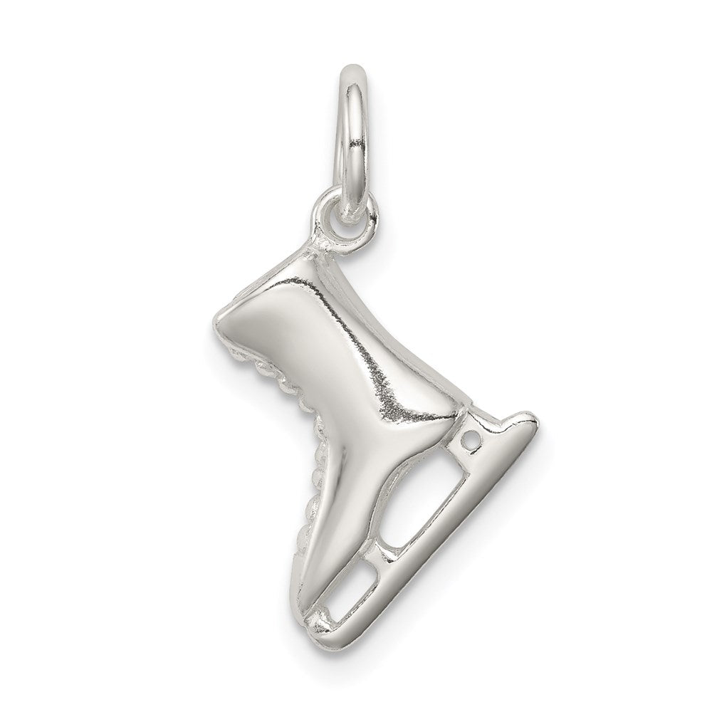Sterlingsilber Eis Skate Charm