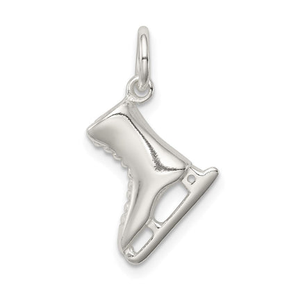 Sterlingsilber Eis Skate Charm