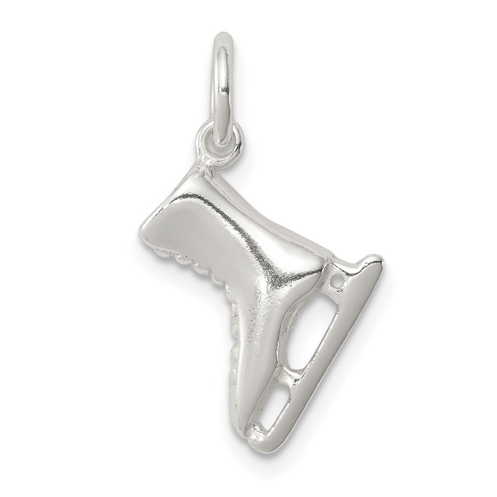 Sterlingsilber Eis Skate Charm