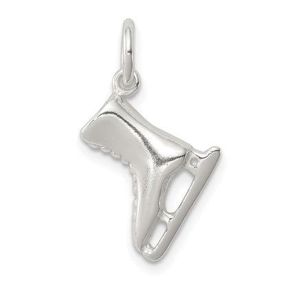 Sterlingsilber Eis Skate Charm