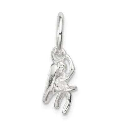 Sterlingsilber Ballerina & Schuh Charm