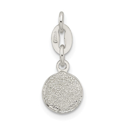 Sterlingsilber Emailliert Fußball Kugel Charm
