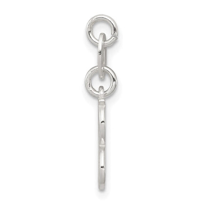 Sterlingsilber Buchstabe B Initiale Charm