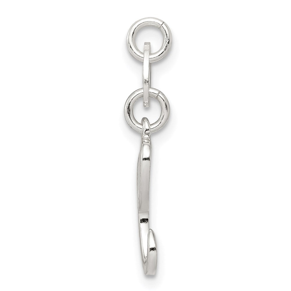Sterlingsilber Buchstabe C Initiale Charm