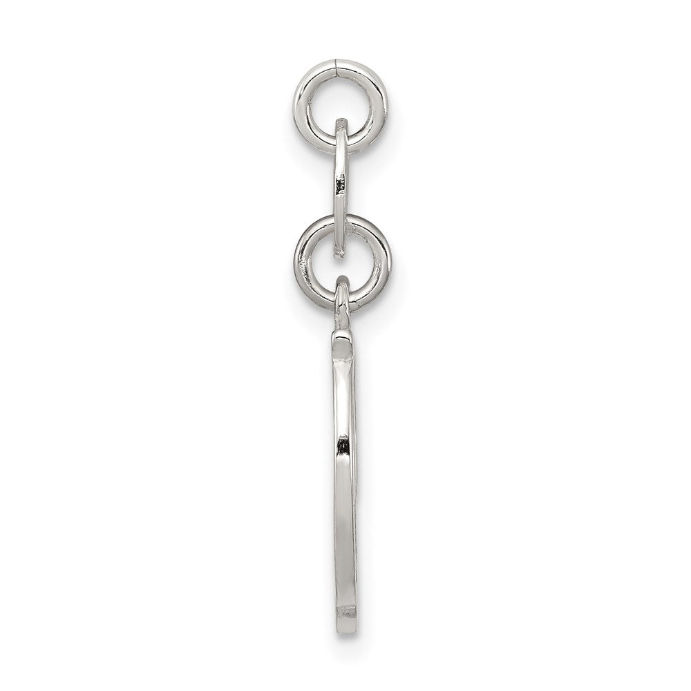 Sterlingsilber Buchstabe D Initiale Charm