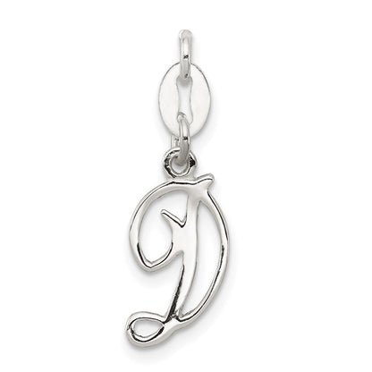 Sterlingsilber Buchstabe D Initiale Charm