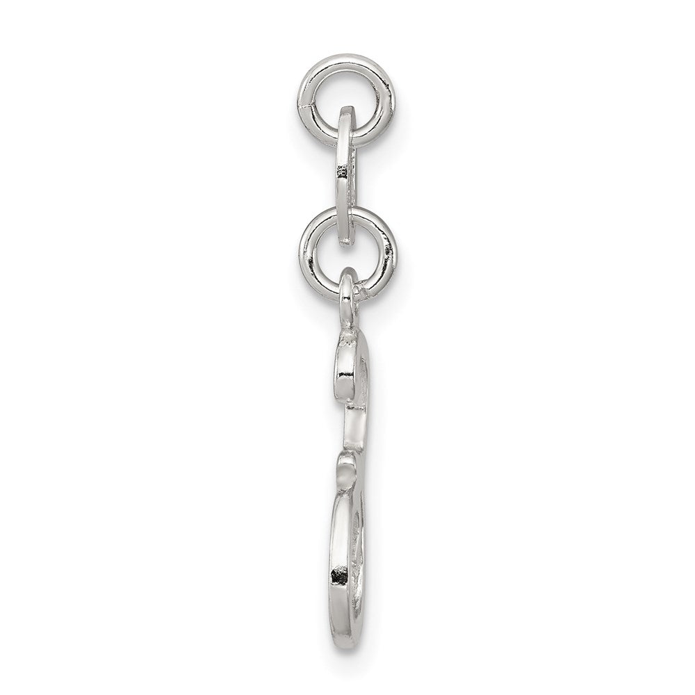 Sterlingsilber Buchstabe E Initiale Charm