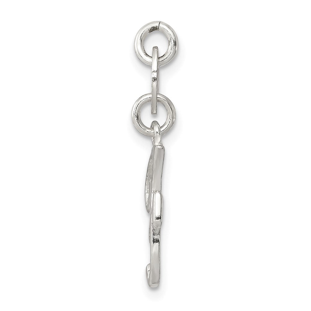 Sterlingsilber Buchstabe F Initiale Charm