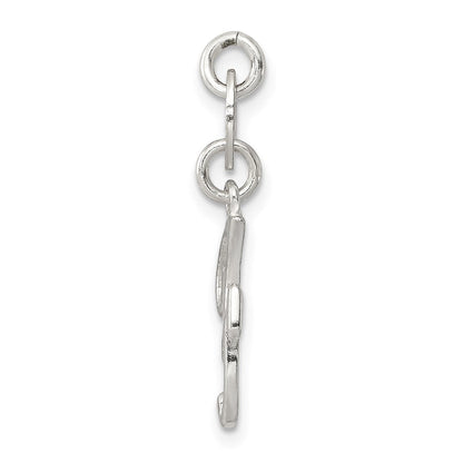 Sterlingsilber Buchstabe F Initiale Charm