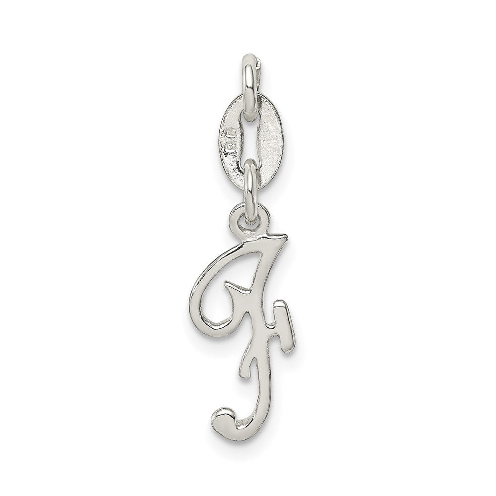 Sterlingsilber Buchstabe F Initiale Charm