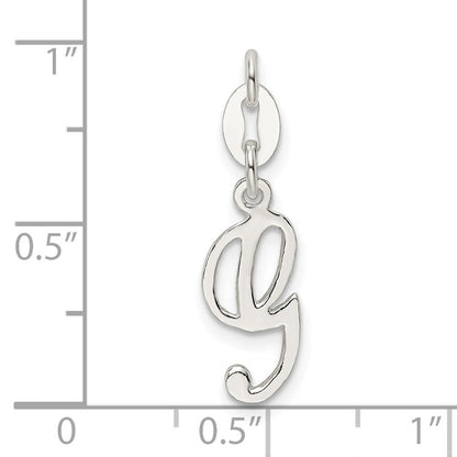 Sterlingsilber Buchstabe G Initiale Charm