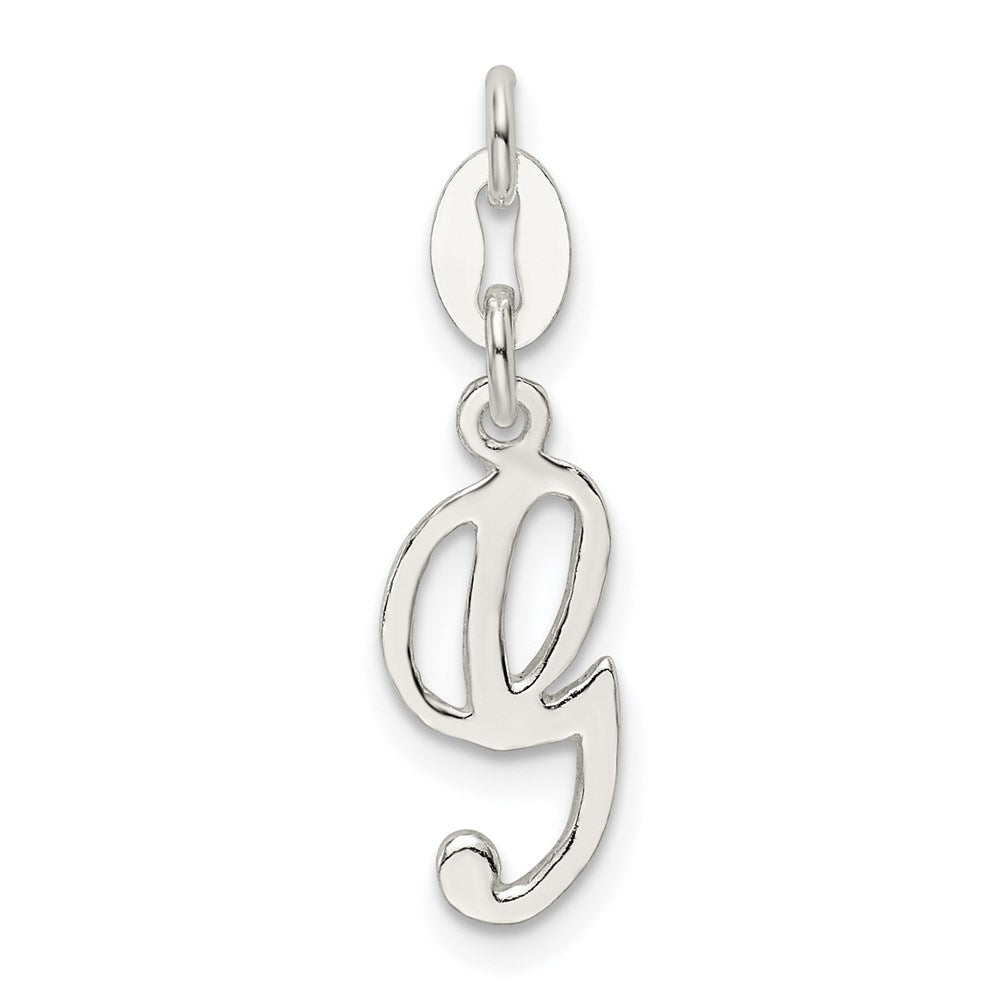Sterlingsilber Buchstabe G Initiale Charm
