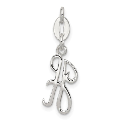 Sterlingsilber Buchstabe H Initiale Charm