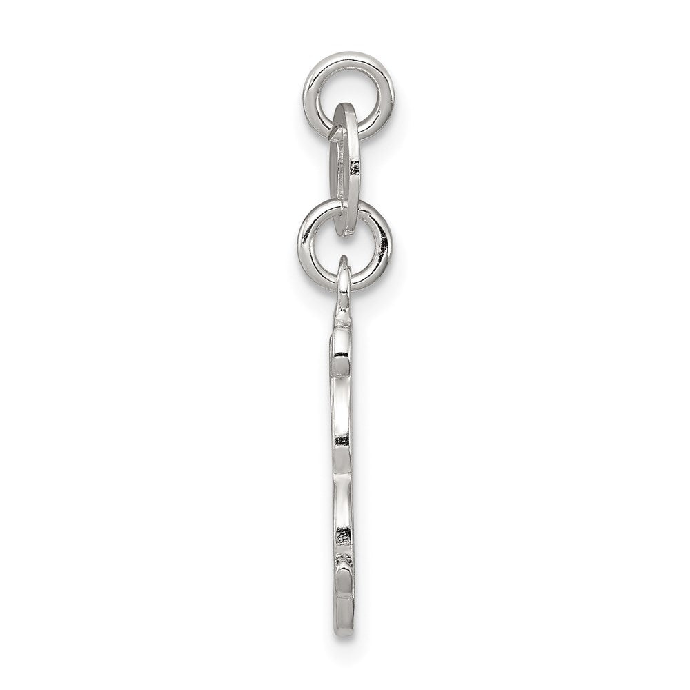 Sterlingsilber Buchstabe K Initiale Charm
